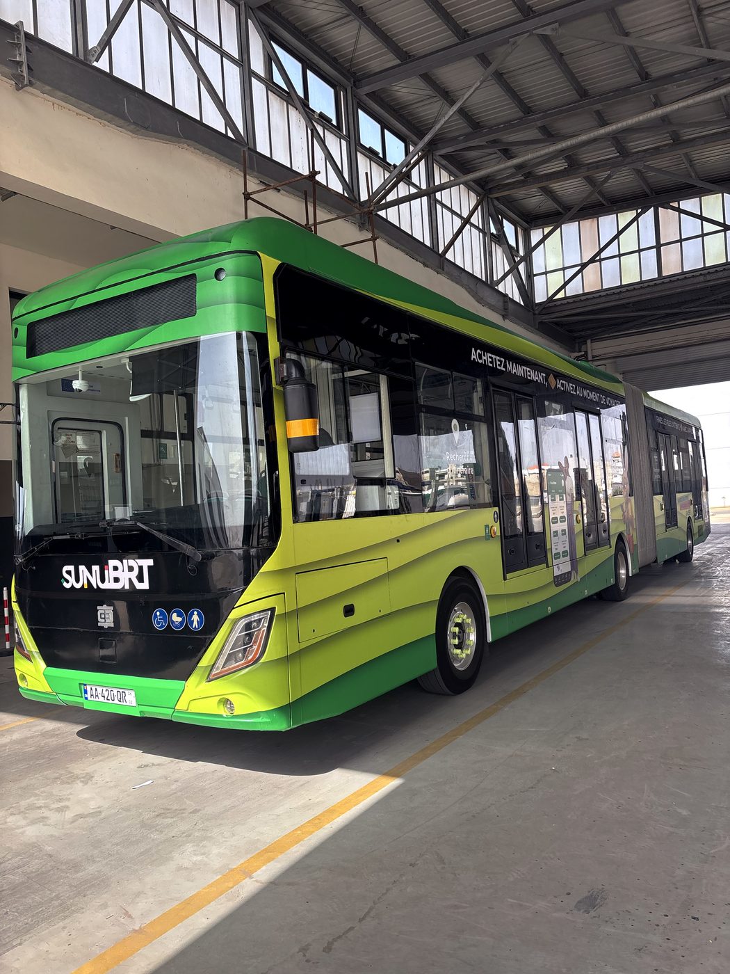 Branding bus SunuBRT 1