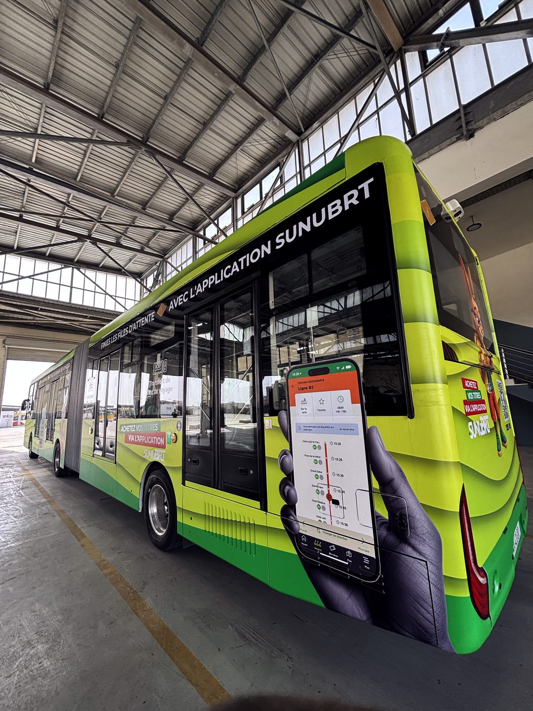 Branding bus SunuBRT 6