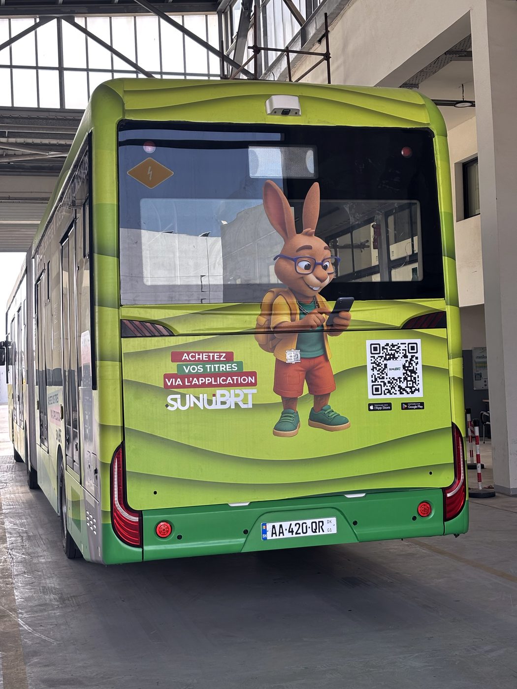 Branding bus SunuBRT 7